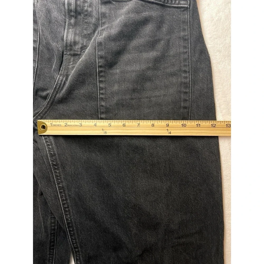 Lucky Brand Lucky Legend High Rise Wide Leg Jeans Womens 10/30 Black Denim Pants